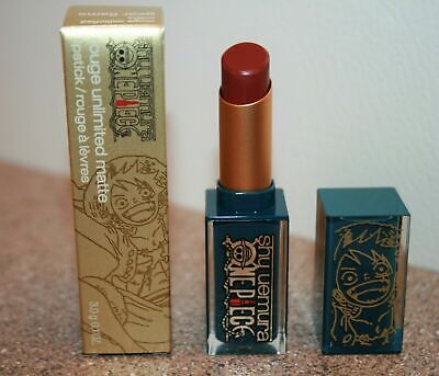 Shu Uemura X One Piece Rouge Illimitato Lacca Shine Gear Fiamma Limitata Rossetto Ebay