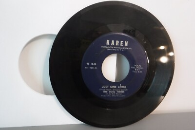 The Soul Twins, Just One Look, It's not what you Do, 1967 Karen 45-1535 soul