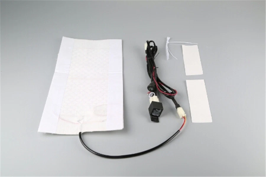 Универсальный комплект подогревателя сиденья из углеродного волокна подушечка с подогревом для мотоцикла квадроцикла велосипеда - Изображение 3 из 4