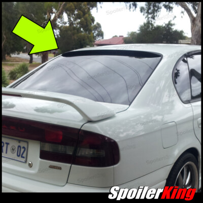 SpoilerKing 284R Rear Roof Spoiler Window Wing (Fits Subaru Legacy 1999-2004 BE)