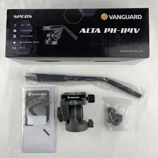 Vanguard Alta PH 114V Video Tripod Head Grey PH-114V Tripod Accessory Tilt & Pan