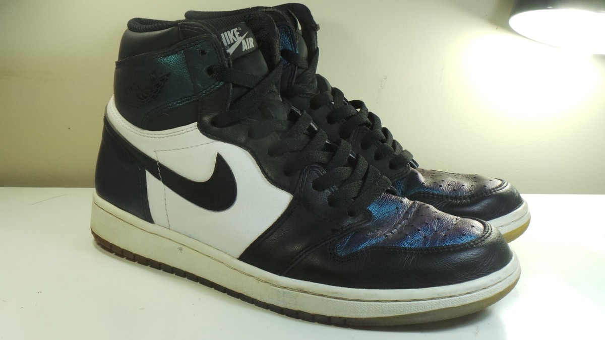 Nike Air Jordan 1 Retro High OG All Star Chameleon Black/White 907958-015 Air Jordan 1 All Star 2017 Chameleon Review - YouTube main image 2