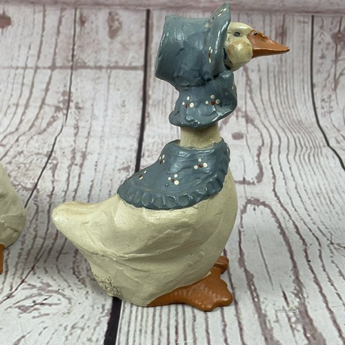 Mother Goose Figurines by Ike & Sandy Spillman Harriet & Sally Vintage Country - Picture 14 of 17