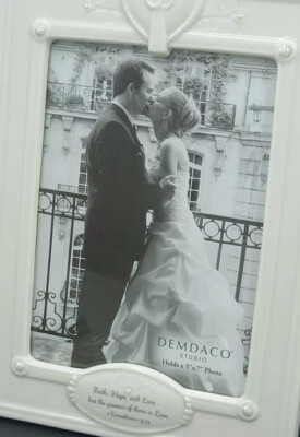 DEMDACO From This Day Forward Faith Hope and Love Frame, 5 by 7-Inch C32