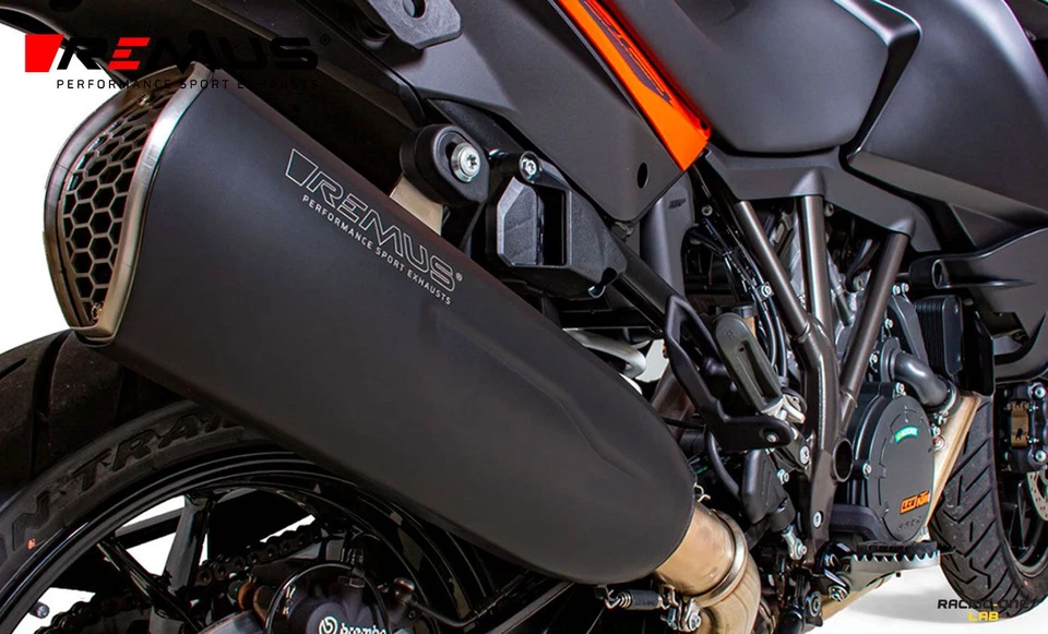 SILENCIADOR SILENCIADOR ESCAPE REMUS NXT NEGRO PARA KTM 1290 SUPER ADVENTURE R/S/T Foto 3 de 3