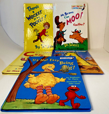 Lot of 5 - Dr. Seuss - Bright & Early / Beginning Beginners Children's Books