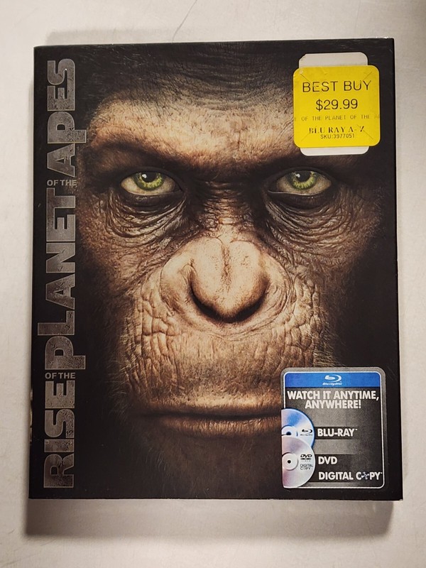 SEALED RISE OF THE PLANET OF THE APES BLU-RAY JAMES FRANCO 2011 FOX VIDEO
