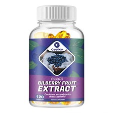 Bilberry Fruit Extract - Maximum Vision Health, Relief Eye Strain, Antioxidant