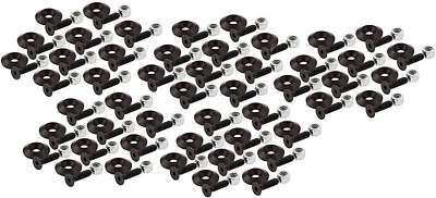 ALLSTAR Performance Senkkopfschrauben 1/4in mit 1in Unterlegscheibe Blk 50pk