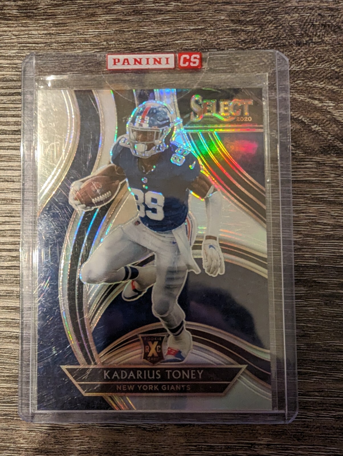 2020 Select Kadarius Toney 2021 XRC SSP Silver Prizm Rookie RC #414 Giants