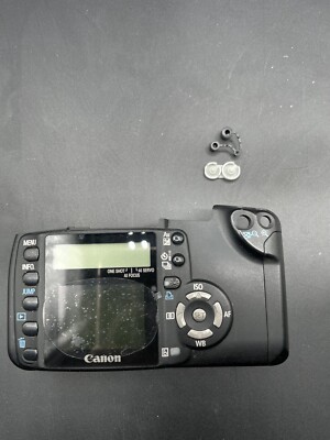 Canon EOS 350D/XT Digital Rebel / EOS Kiss Digital Rear Cover Part W/LCD  BLACK