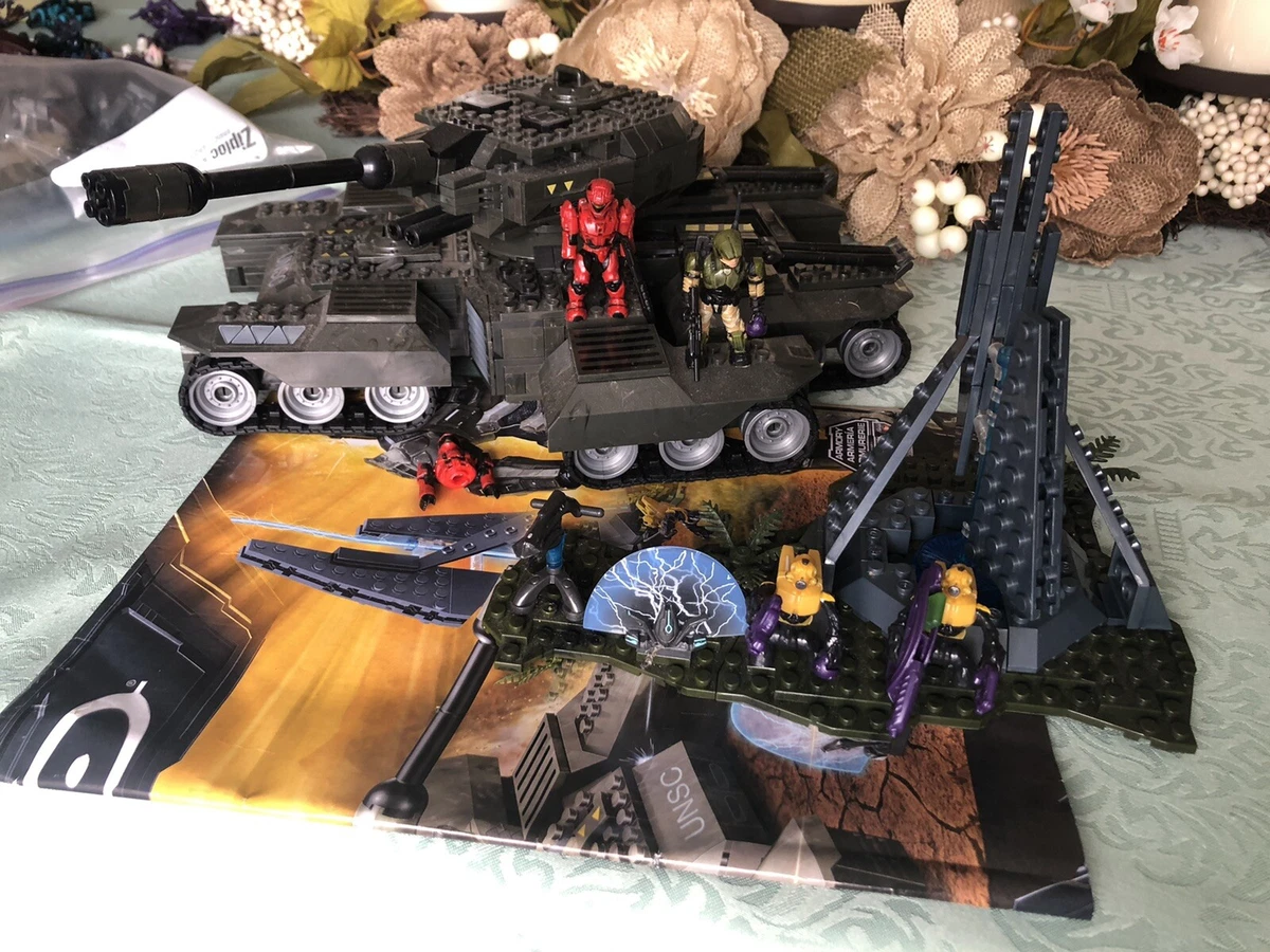 Mega Bloks Halo UNSC Rhino Building Block Set 97016