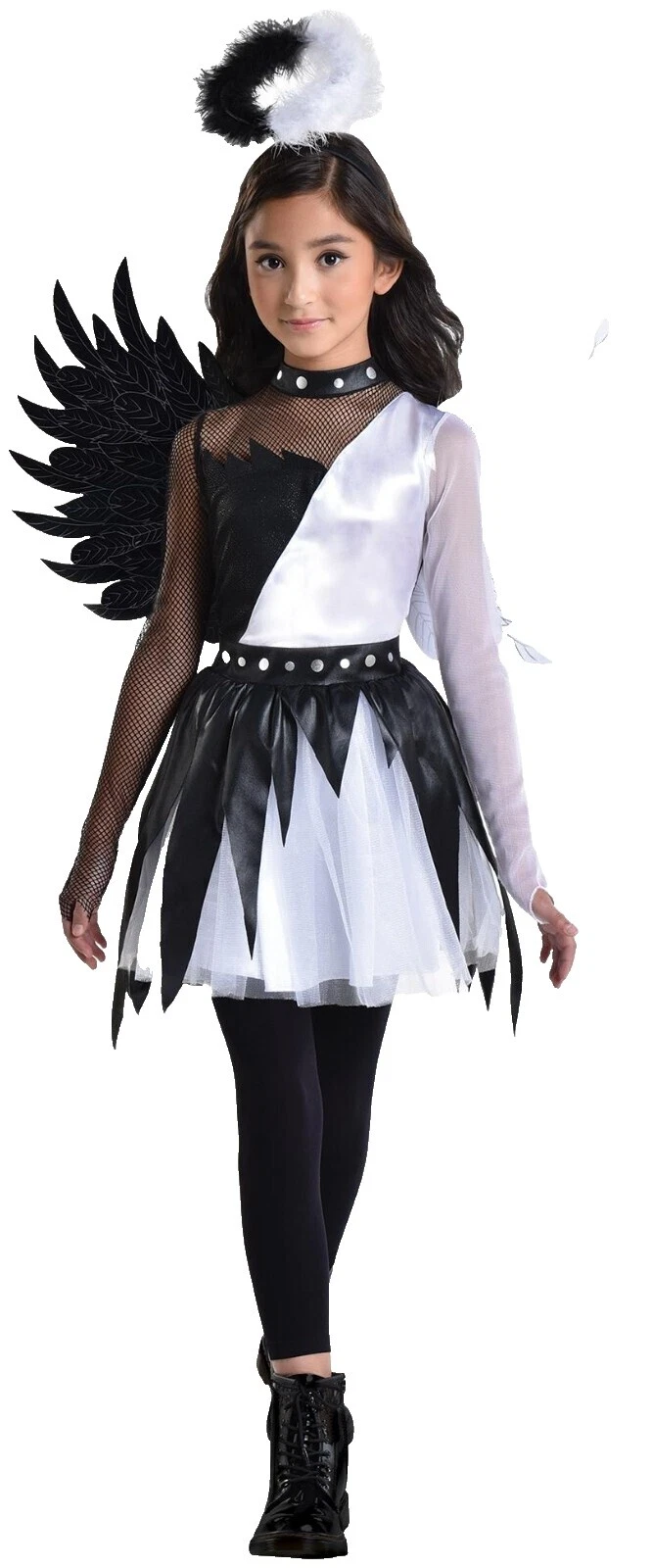 Traje completo Angel Negro Disfraces