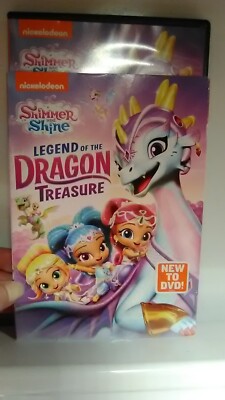 Shimmer and Shine~Legend Of The Dragon Treasure (Reg 1 DVD-2019-WS) EUC~Buy3Get1