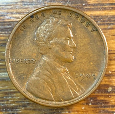 1909 VDB Lincoln Cent Nice Original AU CHRC