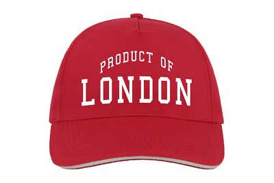 London Product Of Baseball Cap Mütze Custom Geburtstagsgeschenk England Custom City