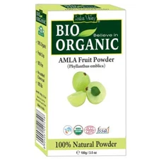 Indus Valley Organic Amla Indian Gooseberry Powder 100 Grams