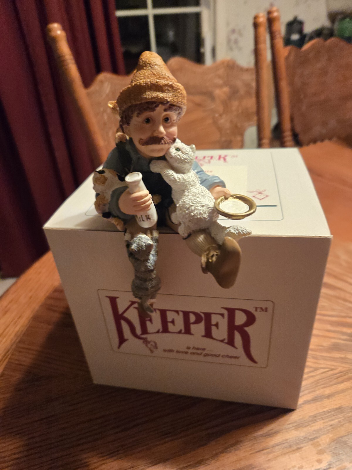 Shenandoah Keeper of the Cats Shelf Sitters Collectible Figurines
