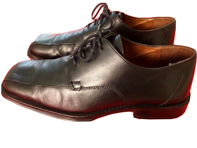 Alfani Alfa Tech Leather Dress Shoes Size 10M Alfani Mens Alfatech Blaine Leather Dark Tan Penny Loafers  main image 2