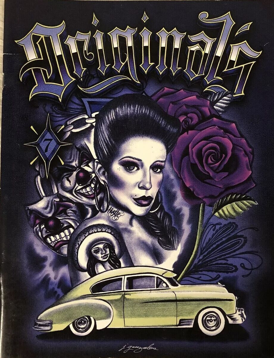 Originals Magazine #7 Teen Angels Chicano Tattoo Art Flash