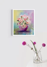 Limited Edition Fine Art PRINT from an Original Painting, A3, framed