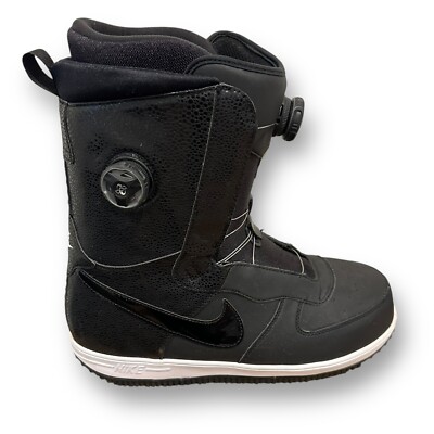 Nike Zoom Force 1 X Double BOA ZF1 Snowboard Boots Black Size 12