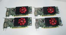Lot of 4 DELL AMD Radeon R5 240 1GB DVI DP Graphics Video Card F9P1R Low Profile