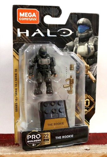 Brand New Mega Construx HALO Pro Builder THE ROOKIE Series 10 Collectible Figure