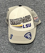 New Top Of The World LSU Tigers 2012 Chick Fil-A Bowl Champions Strapback Cap