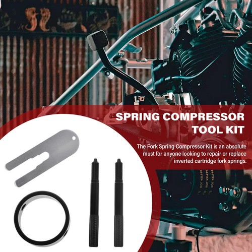 Universal Motorcycle Fork Spring Compression Tool Stainless Steel Repair Tool UK - Picture 2 of 13
