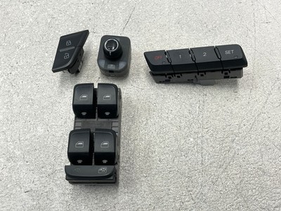 09-12 Audi Q5 Front Left Driver Master Power Window Lock Seat Switch 1659 OEM