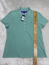 Tommy Hilfiger Polo Shirt -Mint Green - Size L - New With Tags