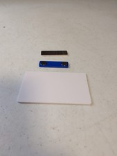 50 Magnetic Dry Erase Name Tags Labels - 2"X3.5" - 50 Reusable Writable