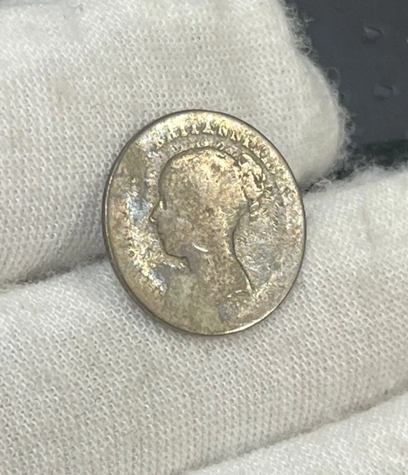 1838 Great Britain 4 Pence Silver Coin Low Grade - Image 4 of 4