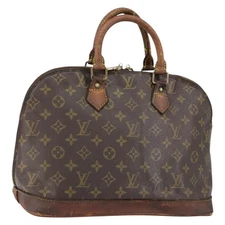 LOUIS VUITTON Monogram Alma Hand Bag M51130 LV Auth am9817