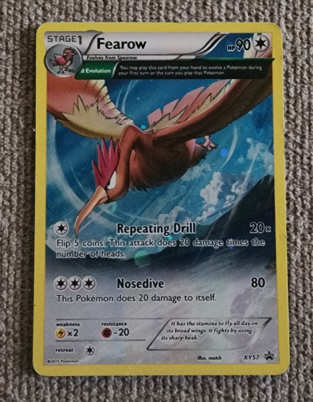 Fearow XY57 XY Holo