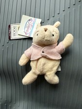 Disney Store Classic Pooh Mini Bean Bag Plush 7  Winnie the Pooh w/ Tags
