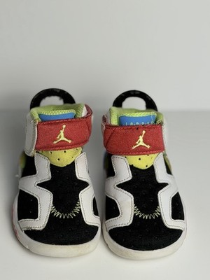 Nike Air Jordan 6 Retro Little Flex TD 'Multi White'. 