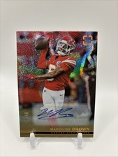 Marquise “Hollywood” Brown Panini Photogenic Football Gold /10 Auto Chiefs