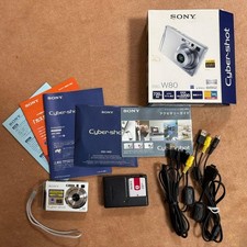 SONY Cyber-shot DSC-W80 Compact Digital Camera Tested No English Menu Japan