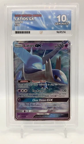 Latios GX 78/236 | Unified Minds Sun & Moon | Ace 10 | Low Pop | Pokemon TCG