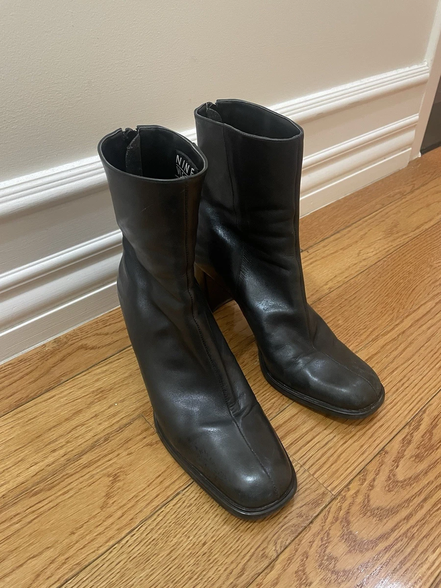 Nine West Black Boots for Women for sale | eBay