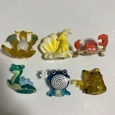 Pokémon 6 Items Set Full Color Stadium No Pedestal Used Collectible