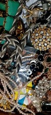MYSTERY Bag Of Wearable Costume Vintage To Now Jewelry - No Less Than 15 Pieces