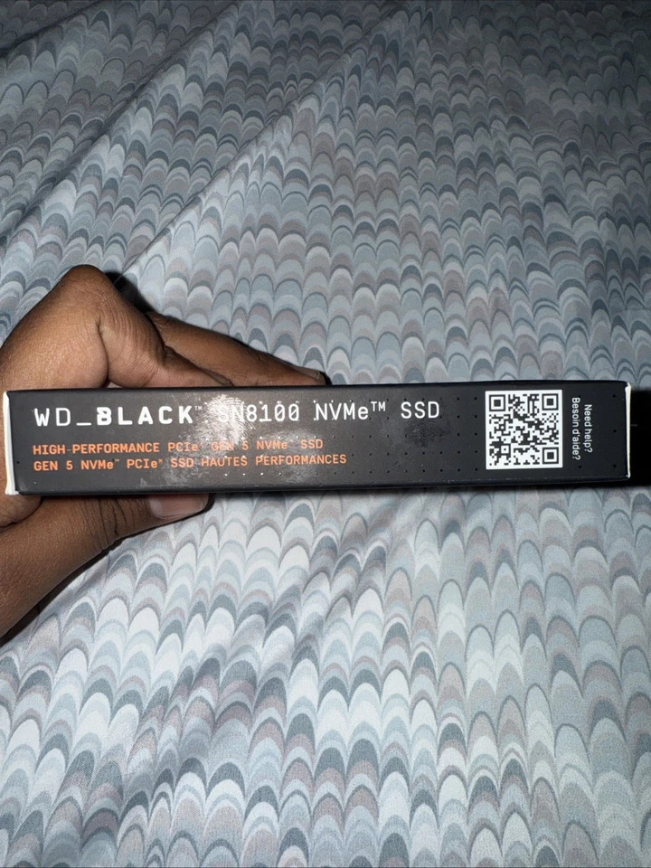 SSD WD Black SN8100 1 TB PCIe Gen 5 M.2 hasta 14.900 MB/s (increíble estado) Foto 3 de 4