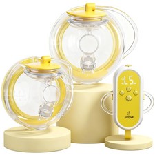 ABP-1308 Hands Free Breast Pump  SPA-Level Comfort Wearable Breastfeeding Pu...