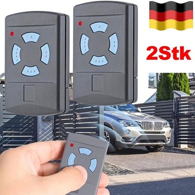 2x Fernbedienung für 868MHz Hörmann Handsender HSM4-868 HSE2/HS4-868 Blue Button