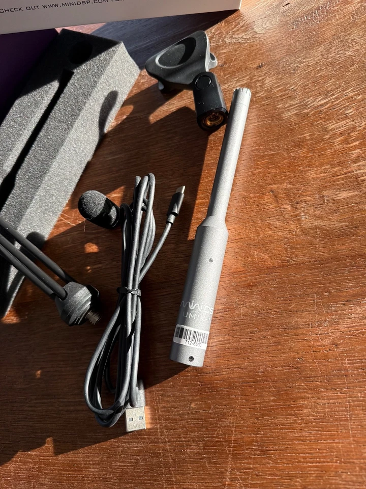 miniDSP Umik-1 kalibriertes USB-Messmikrofon mit Kugel-Richtcharakteristik - Bild 2 von 4