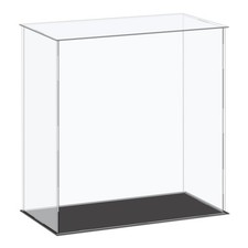 Acrylic Display Case Plastic Box Cube Storage Box Clear 36x16x35.5cm