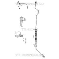 Triscan Hydraulikschlauch Servoschlauch Passend FüR Seat Cordoba Ibiza Inca